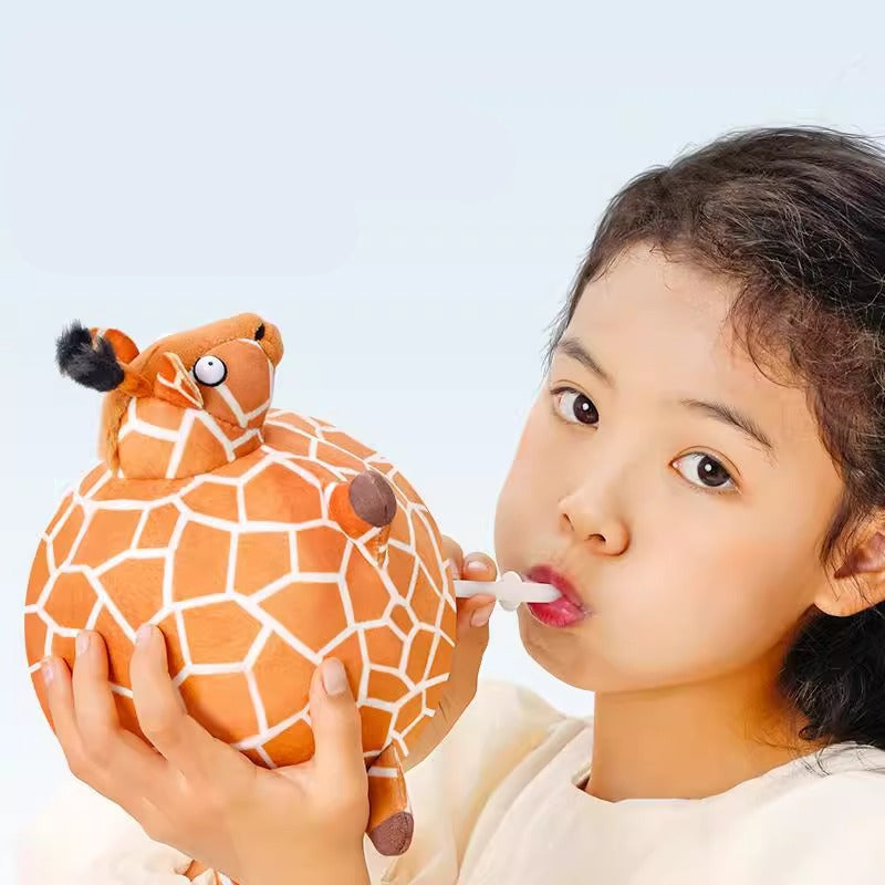 티모 플래닛 내셔널 지오그래픽 동물 봉제 인형 핀치 핀치 음악 감압 인형 블라인드 계란 선물 스트레스 해소 아티팩트