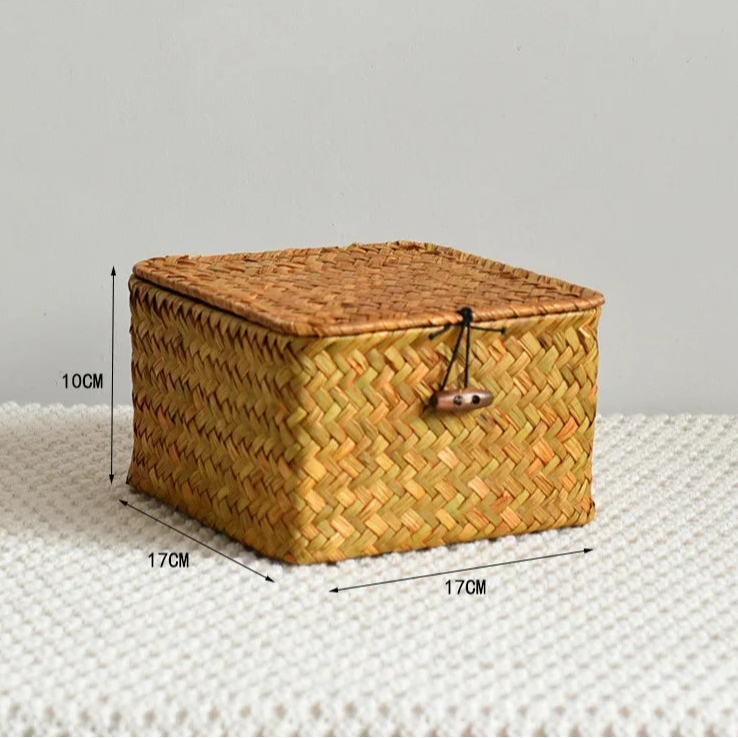 Rectangular Hand Woven Box