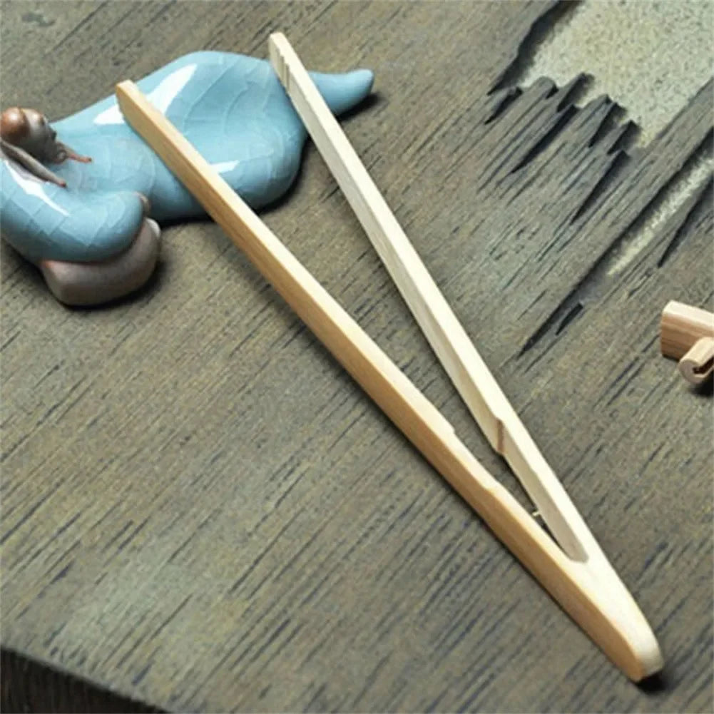 18cm Bamboo Tongs 2PCS